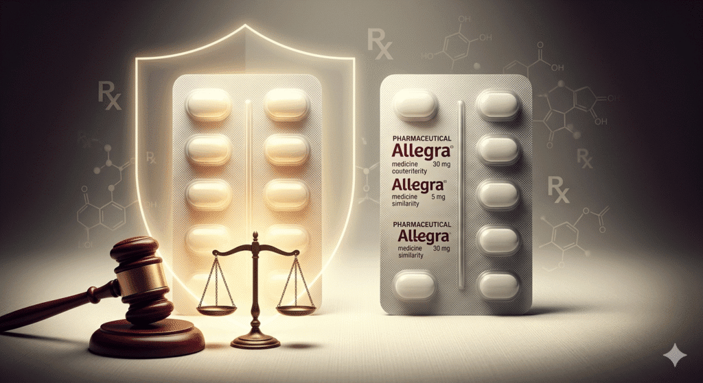 court case of allegra