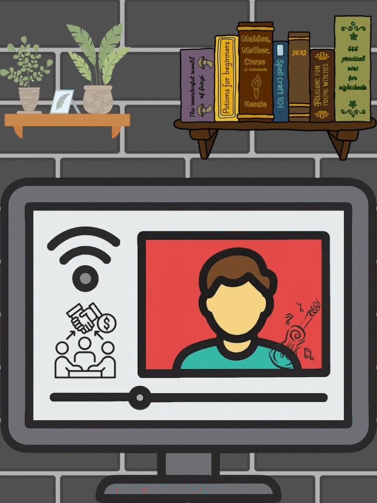 Conceptual illustration of television broadcast screen playing music clip alongside copyright symbol representing legal debate on short excerpts and fair dealing in Indian copyright law